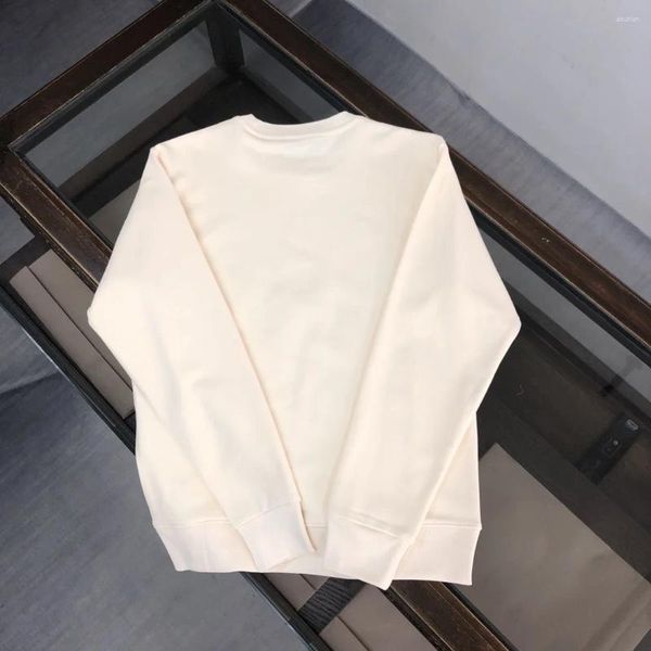 Felpe con cappuccio da donna Harajuku Retro bianco girocollo felpe uomo e donna streetwear cotone causale felpa con cappuccio 2023 autunno moda pullover