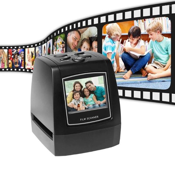 Scanner de filme de 35/135mm de filme/varredura de slides negativos com impressora colorida LCD de 2,36 polegadas suporta Windows XP/Vista/Win 7