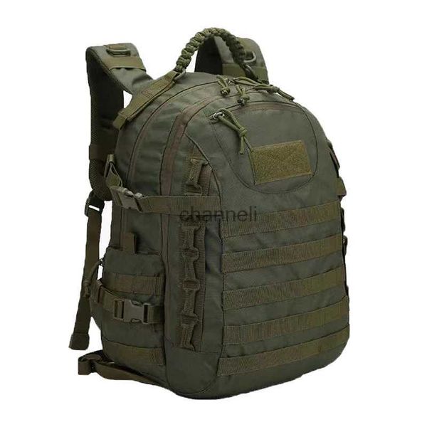 Pacotes de mochila Camping Mochila Homens Mulheres Tático Exército Escalada Mochila Ao Ar Livre À Prova D 'Água Trekking Caminhadas Pesca Resistente Caça 35L Sacos YQ231127