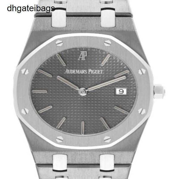 Audemar Pigue Relógio Automático Relógios Abbey Royal Oak 56175t Champion Tantalum Steel Mens Watch 33mm