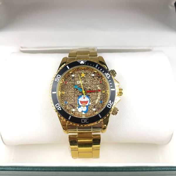 Hight Quality Brand Quartz Orologi G Ladies Designer Small Dial Orologio Casualmente Orologio da polso in pelle per donne Snake Ape Animal Tiger Doraemon Cherry 839