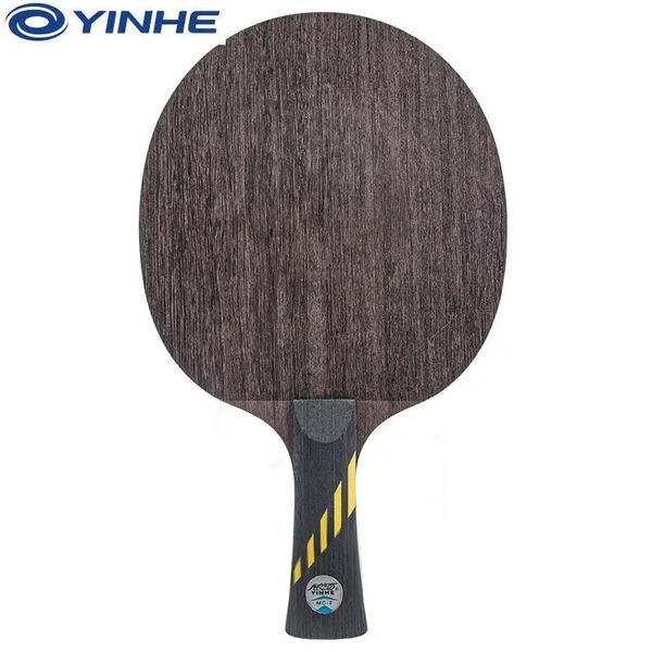 Masa Tenis Raquets Orijinal Yinhe Galaxy MC-2 Masa Tenis Blade 5 Ahşap Mikrolit Ping Pong Raket Baskı Raquete 231127