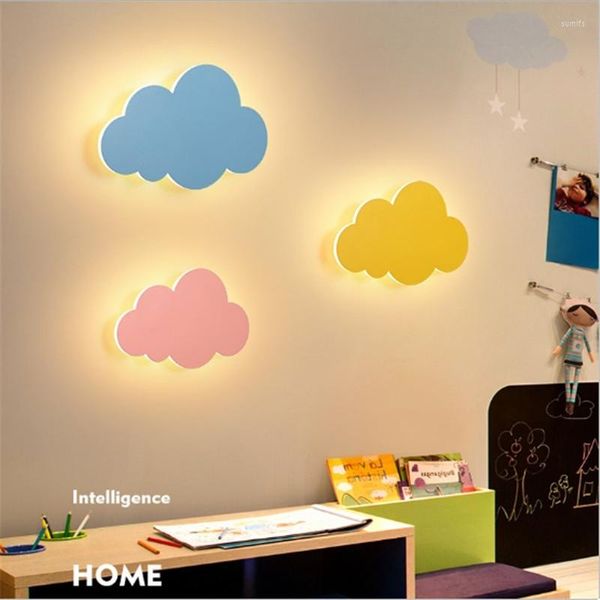 Wandleuchte Nordic Led Warm And Cute Cartoon Kinderzimmer Nacht Cloud Factory Direct Sales