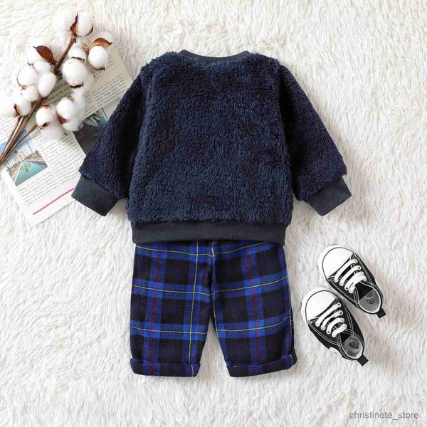 Conjuntos de roupas 2pcs Baby Boy Avant-garde Conjunto de manga comprida R231127