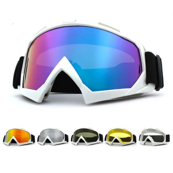 Kayak gözlük kayak rüzgar geçirmez bisiklet motosiklet kış antifog snowboard gözlük maskesi taktik gözlük güneş gözlüğü 231127