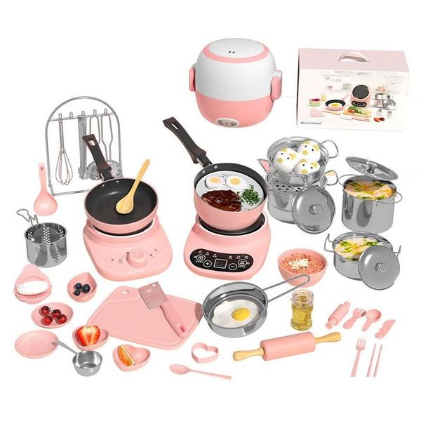 Argilla, Pasta da modellare Argilla Pasta da modellare Mini cucina Vera cucina Fl Set di ragazza Bambini piccoli Puzzle per bambini Casa da gioco Giocattoli per bambini Fo Dhuvf