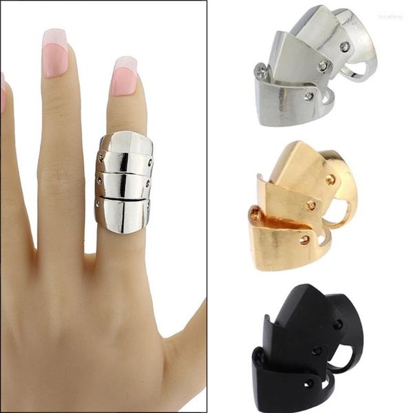 Кластерные кольца аниме oosaki nana cool punk Готическая скала, абонездо, броня, металлический палец, косплей представляет многослойный