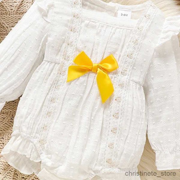 Set di abbigliamento 2023 Nuova neonata Oro bianco Triangolo Cappello Tinta unita Stile carino Moda Tempo libero Abbigliamento per bambini Inverno R231127