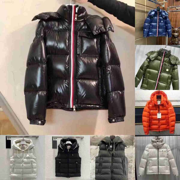 Tasarımcı Küfür Ceket Erkekler Aşağı Parkas Ceket Ceketler Kış Palto Sıcak Ceket Marka Markası Kapşonlu Çıkarlar Üstler Windbreaker Açık Çiftler Jacketsher7