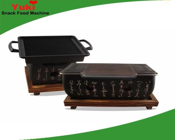 Griglie per barbecue giapponesi griglia per barbecue a carbone Testo forno a carbone stufa forno barbecue grill piccolo forno a carbone per alcol fornello da tè6192128