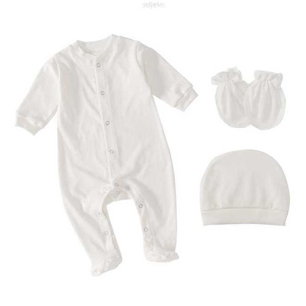 Одежда набор всех шагов на 100% органический хлопок новорожденной детской детской одежды наборы комбинезоны комбинезоны