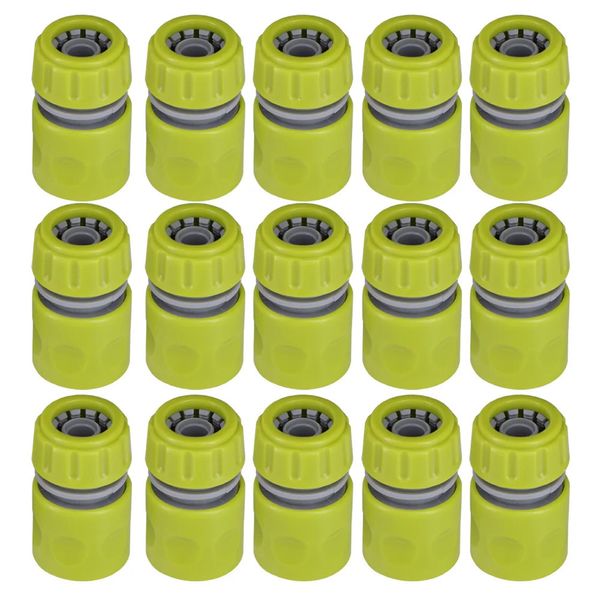 Equipamentos de rega 10 PCS 1/2 polegada 16mm Conectores Jardinagem Torneira Tubo de Água Adaptador de Conexão Rápida Mangueira Estender Reparação Montagem Rega Estufa 231127