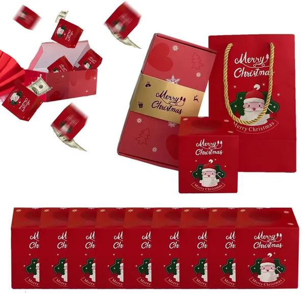 Geschenkpapier-Pop-Up-Box-Set, kreative Weihnachts-Überraschungs-Geschenkbox, lustige Bounce-Geschenkboxen, explodierende Überraschungs-Spardosen, Weihnachtsgeschenk 231127