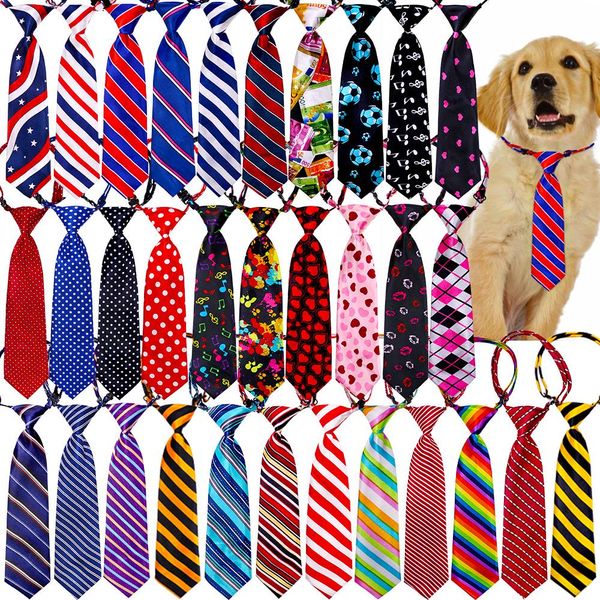 Acessórios 50pcs Cozinhas de cão Bowtie