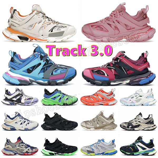 balenciaga track 3 balencaigas shoes Designer Track 3 3.0 OG Original Luxury Dress Sapatos Casuais Tracks 3 Tess.s. Gomma Couro 18ss Nylon Impresso Plataforma Trainer 【code ：L】