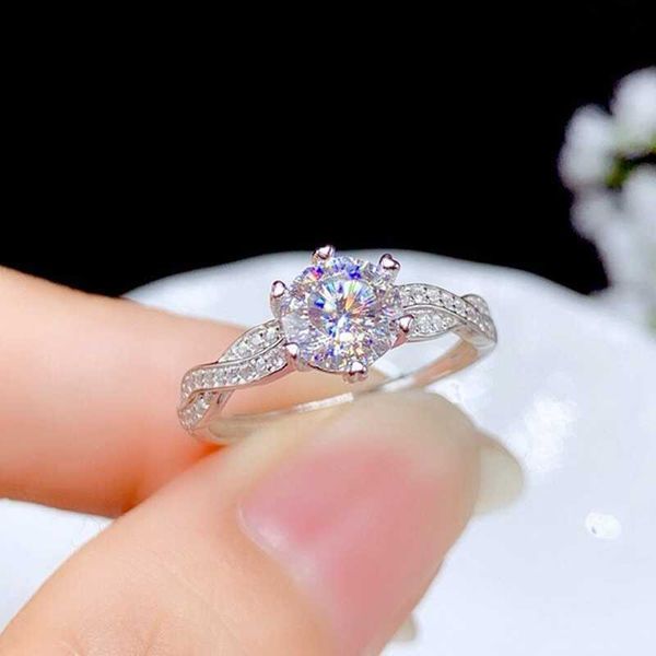 Полоса Rings Luxury Silver Color Full Athestone Ring для женщины Simple Hollow Cosmic Trauctor