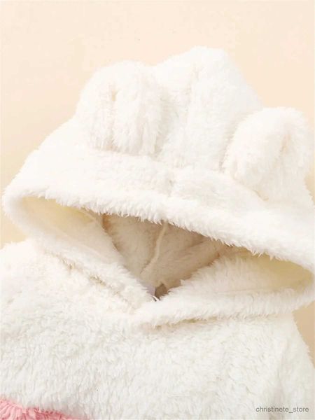 Set di abbigliamento Inverno neonato neonate maglione bambino set a maniche lunghe con cappuccio morbido moda carino abbigliamento per bambini R231127
