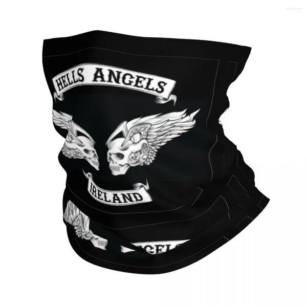 Schals Hells-Angels Bandana Halsmanschette Bedrucktes Motorrad Motor Sturmhauben Maske Schal Warm Radfahren Wandern Für Männer Erwachsene Atmungsaktiv