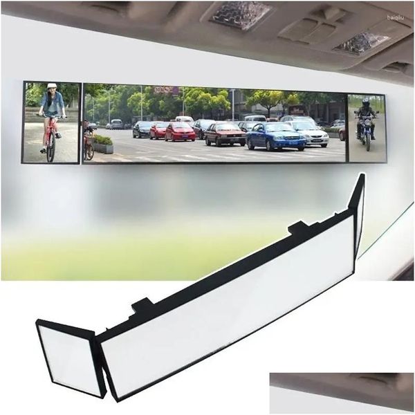 Outros acessórios interiores anti-reflexo espelho retrovisor carro caminhão girar retrovisor reverso entrega entrega automóveis motocicletas otiiz