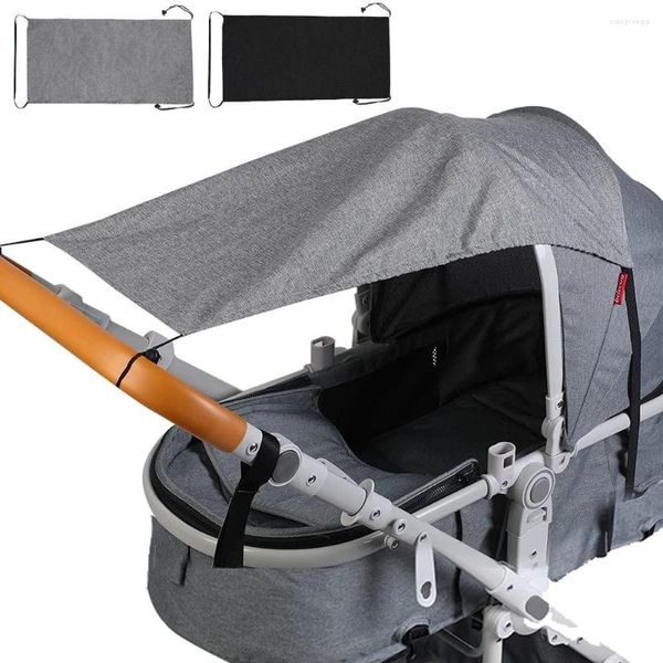 Partes do carrinho Sun Shade para carrinhos Proteção UV Universal Canopy Fit Baby Cars Seats Carriage Visor Sunshade Tampa