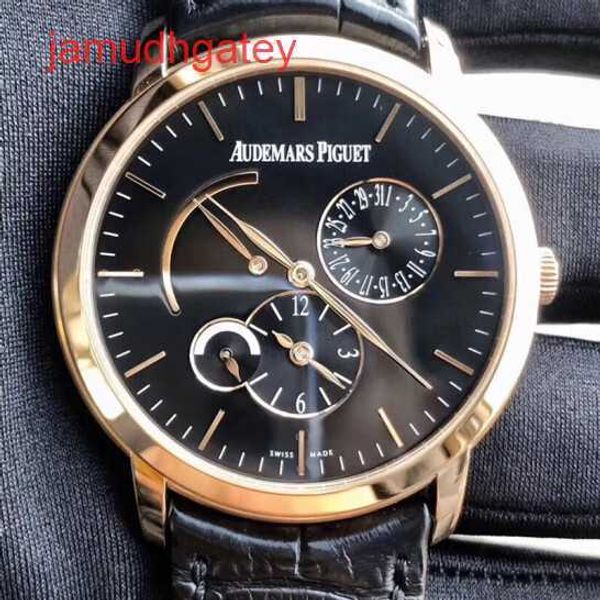 Ap Swiss Luxusuhr Herrenuhr, automatische mechanische Uhr aus 18-karätigem Roségold, dynamische Aufbewahrungsuhr