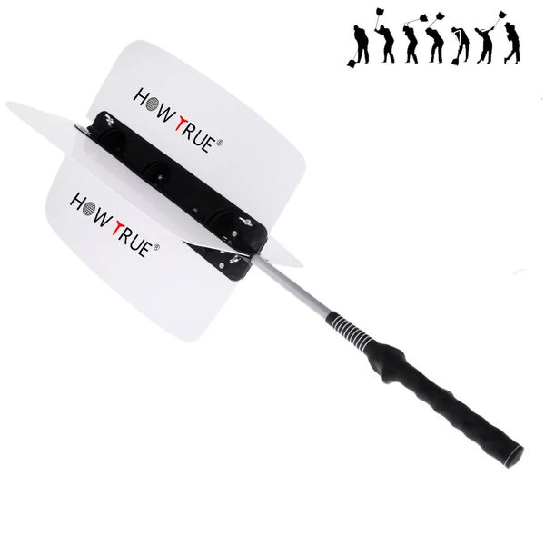 Outros produtos de golfe Auxiliares de treinamento de golfe Golf Pinwheel Swing Trainer Fan Power Speed Practice Training Grip Aid Acessórios de golfe removíveis 231124