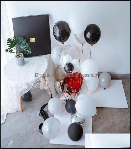 Confezione regalo 1 Set Scatola a sorpresa Confessione Palloncino Decorazioni natalizie Regalo Esplosione Matrimonio Compleanno Fiore Halloween Wrap Drop De5194889