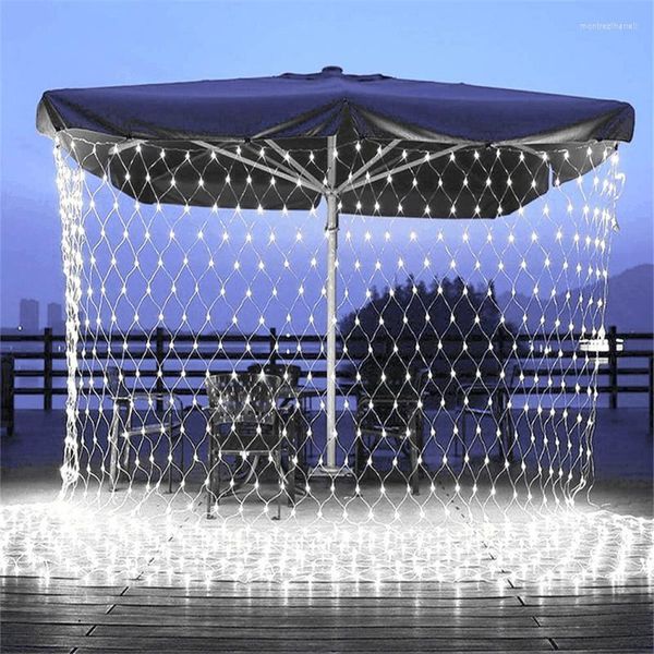 Strings 4mx6m 3mx3m 2x3m String LED Luzes de natal Luzes de Natal ao ar livre Decoração de jardim de casamento Curtain Street 2023 Decorações