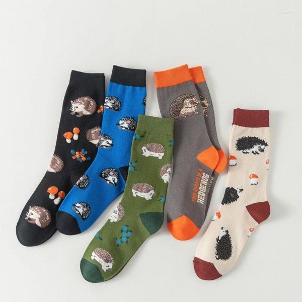 Kadınlar SOCKS GÜZEL SATIŞI Japonya Harajuku Hedgehog Hayvan Kadınlar Kawaii Sevimli Kadın Karikatür Komik Kız Hediyeler