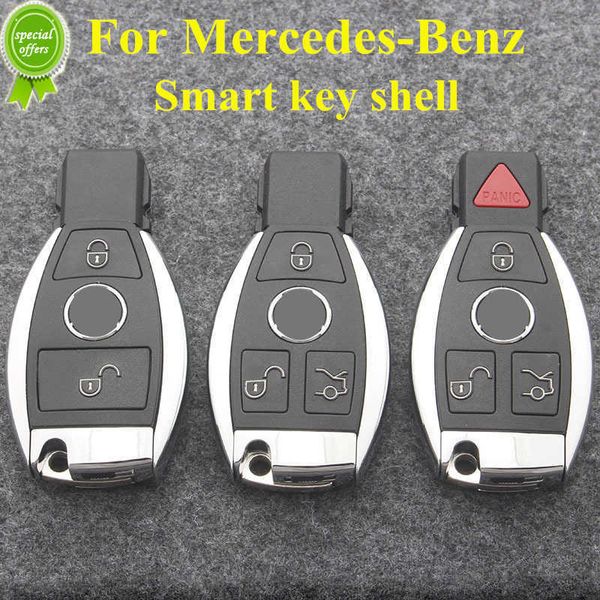 Nuovo Nuovo 2/3/4 Pulsante Smart Chiave A Distanza Borsette Per Mercedes Benz A C E S Classe W211 W245 W204 W205 W212 CLA BGA Portachiavi Anno 2010+