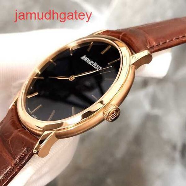 Ap Swiss Luxury Watch Fibbia in oro rosa 18 carati con diametro di 41 mm Orologio meccanico automatico da uomo 15180or A002c Goods