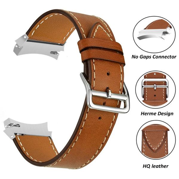 Cinturini per orologi Cinturino in pelle per Galaxy classic mm 42mm 44mm 40mm smartwatch No s Bracciale correa 54 cinturino 231124