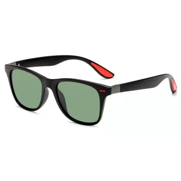 Klassische Mode Quadratische Polarisierte Sonnenbrille Männer Vintage Kunststoff Männlichen Sonnenbrille Frauen Stilvolle Schwarz Outdoor Sport Shades UV400