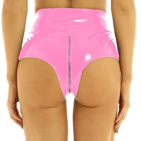 Shorts Womens Wetlook Pvc in pelle in pelle sexy clubwear sexy highwaisted anter