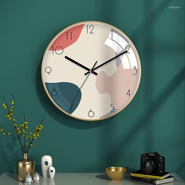 Orologi da parete Digital Smart Clock Kitchen Child Silent Word Chinese Decoracion Habitacion Adolescente Hanging Decor