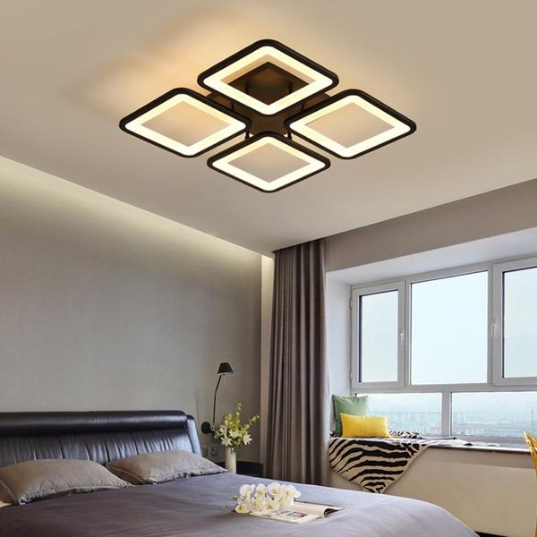 Plafoniere Camera da letto nordica Lampada a LED Personalità moderna semplice Atmosfera elegante Soggiorno di casa Sala da pranzo