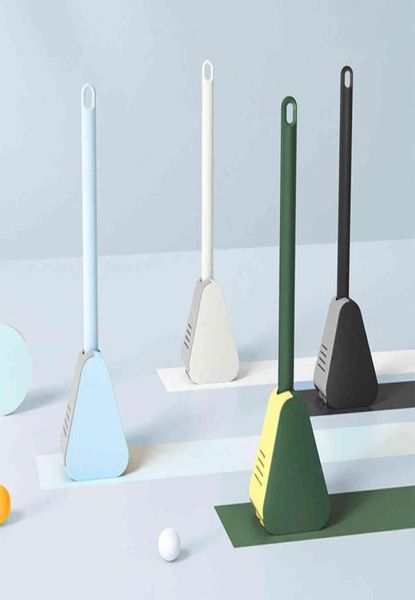 Golf Toilettenbürste und Trockenhalter mit Silikonborsten für die Aufbewahrung und Organisation von Urinal-Reinigungswerkzeugen im Badezimmer, WC-Zubehör 25206532