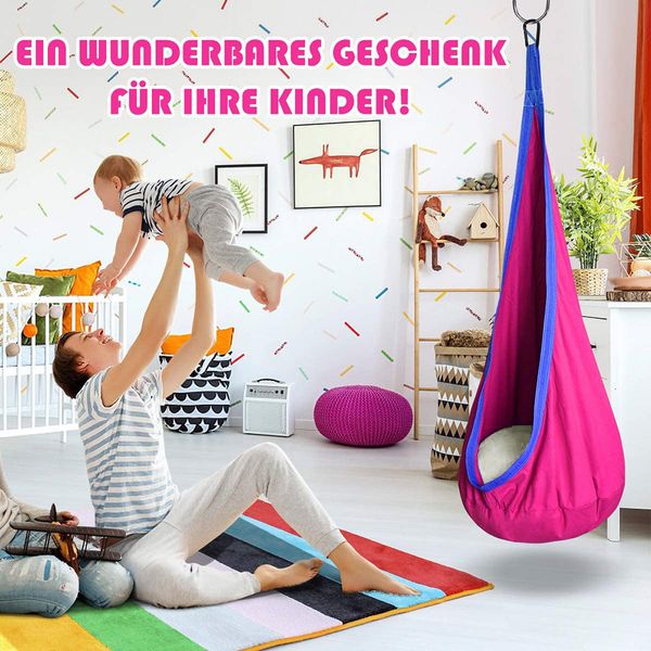 Aufblasbare Hüpfburgen Spielhaus Schaukeln Kinder Hängematte Gartenmöbel Pod Schaukeln Stuhl Indoor Outdoor Hängesitz Kindertherapie Schaukelsitz Terrasse 230427