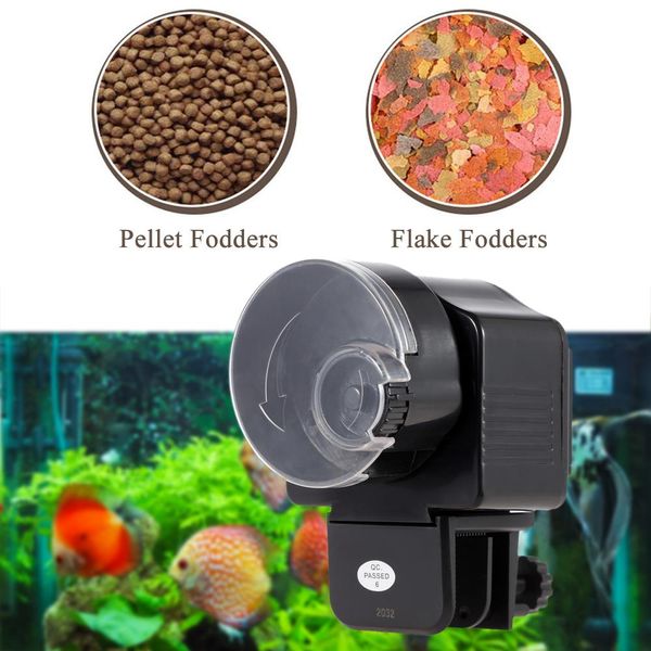 Feeder Aquarium Feed Tableware Vollautomatischer Smart Timing Fish Feeder Mini Feeder Aquarium Feeder