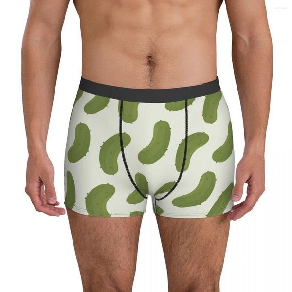 Cueca pepino de pepino calcinha de espreguiçadeira masculina thorts de calcinha masculina cuecas boxer