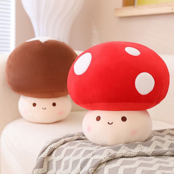 Bambole di peluche 15 * 30 * 40 cm Anime MapleStory ufficiale Fungo Giocattoli farciti carini per regalo per bambini 230327