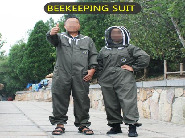 1 set Costume da apicoltore Vestito da ape Abiti completamente ventilati Apicoltura Tuta riutilizzabile per strumenti di apicoltura alveare 2206029058084