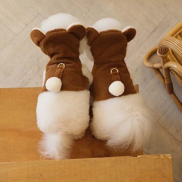 Setler ins Kore sevimli yavrular standup kulak şapkası göğüs arka köpek köpek bichon teddy maltese küçük köpek sandık arka tasma seti