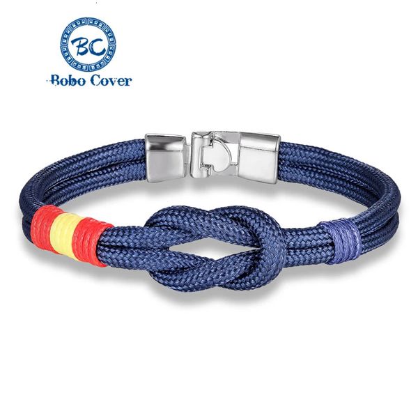 Kette Marine Land Armbänder Männer Bunte Überleben Paracord Seil Armband Frauen Femme Unendlichkeit Schmuck Handgemachte Glück Geschenke Großhandel 231124