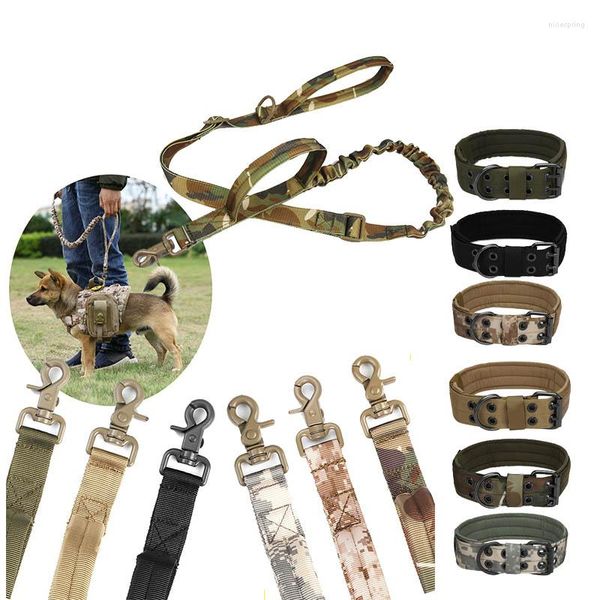 Jaquetas de caça ao ar livre camuflagem transportando cachorro elástica correia de pulsação de esteira de pet sling leads colar colar colar