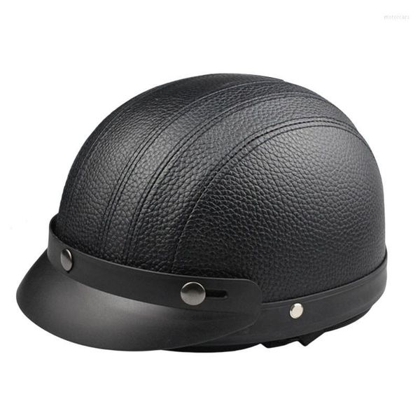 Capacetes de motocicleta Safety Half Capacete alemão para escalada e aventuras Caps de beisebol leves seguros