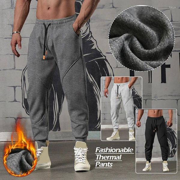 Pantaloni da uomo Autunno Inverno Sport Esercizio Fitness Pantaloni da tuta Corsa da allenamento Jogging Pantaloni sportivi con coulisse Casual