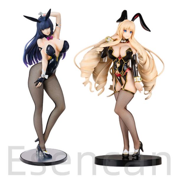 Anime Manga Native BINDing Hinasawa Tomoka Unionism Quartet Silveria Tomoe Bunny Girl Skytube Figur PVC Action Anime Modell Puppen Spielzeug Geschenke Z0427