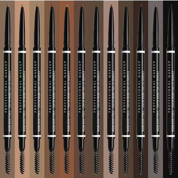 NY-X Micro Eye Brow Pencil Augenbrauenverstärker Foundation Makeup Pen in 7 Farben