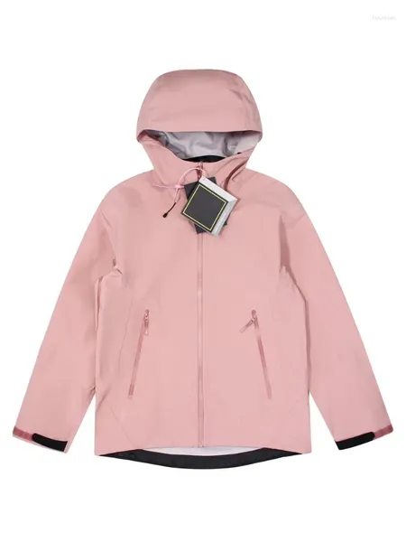 Jackets masculinos são beta LT e jaqueta feminina rosa ao ar livre esportista de esportes de esportes hardshell top